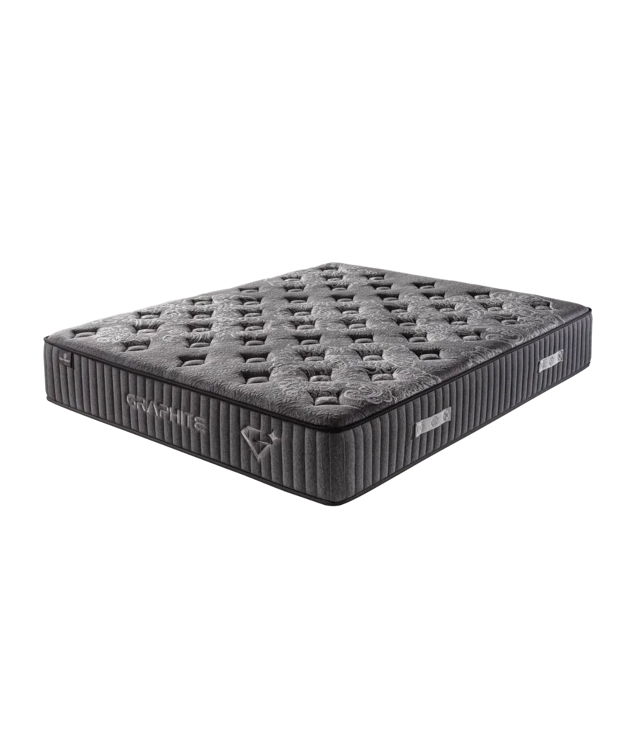 graphitematracs Graphite Pocket Spring Mattress - Image 1